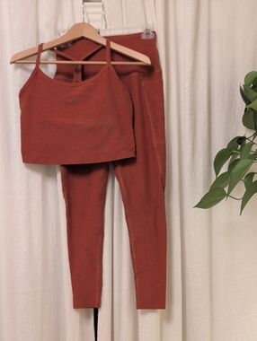 Women’s Rust Orange Beyond Yoga Set